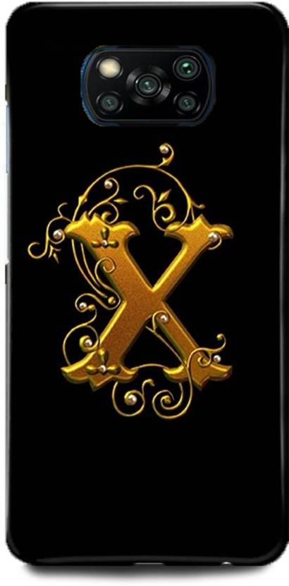 Ignite Back Cover for POCO X3 PRO, X NAME BACK COVER NAME WITH X X NAME ...