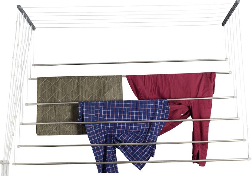 SMB Space Maker Steel Ceiling Cloth Dryer Stand Stainless Steel Ceiling