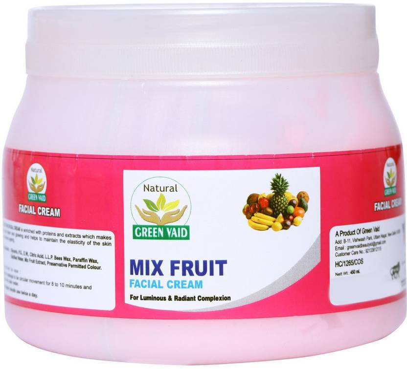 GreenVaid MixFruit Facial Cream Price in India, Buy GreenVaid MixFruit Facial Cream Online