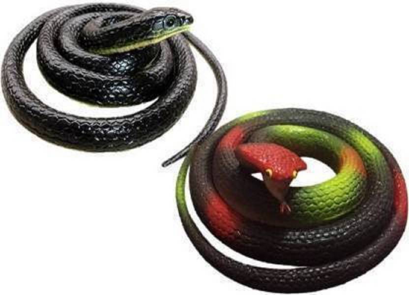 SIDOE Rubber Realistic Fake Snakes Prank Toy Snake Gag Toy snake Gag