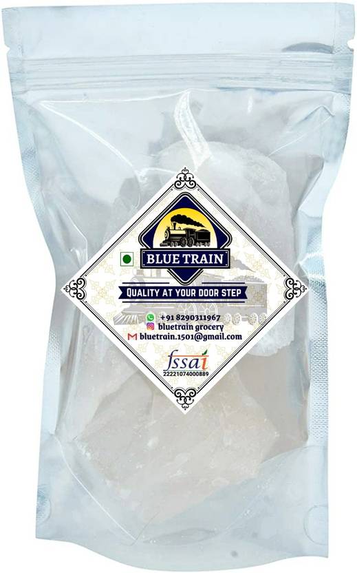 BLUE TRAIN Alum Stone (Fitkari) Block Natural Alum Stone for Water