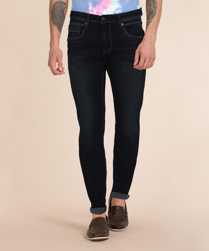 Pepe Jeans Slim Men Dark Blue Jeans 