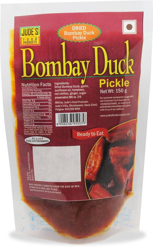 Judes Food Products Dried Bombay Duck Pickle Fish Pickle Price in India