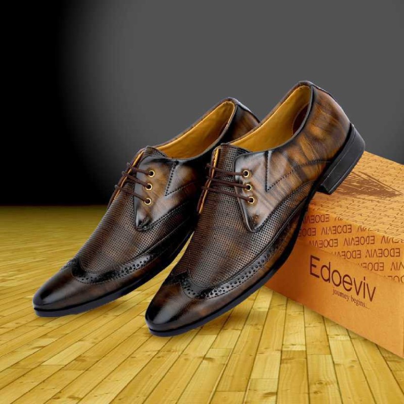 Santoni Almond-toe Oxford Shoes in Brown for Men Mens Shoes Lace-ups 
