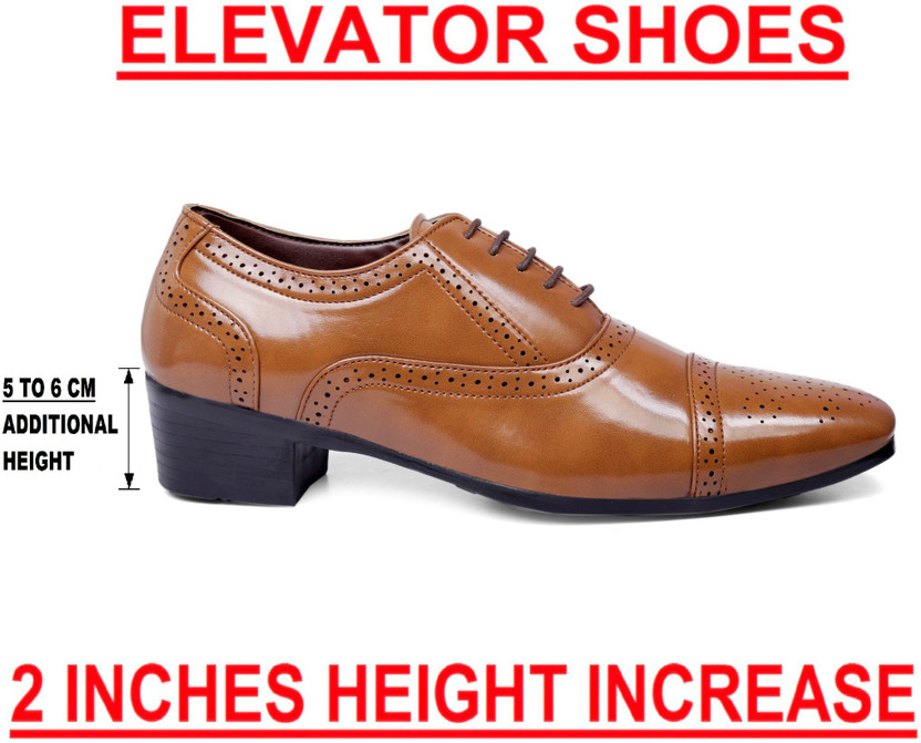 SEMI BROGUE SHOES Oxford For Men 