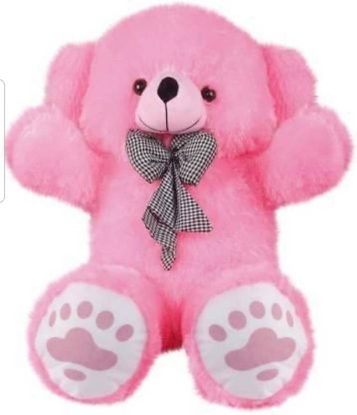 Click4Good PINK SOFT NEW TEDDY BEAR FOR GIRLFRIEND 60 cm PINK SOFT