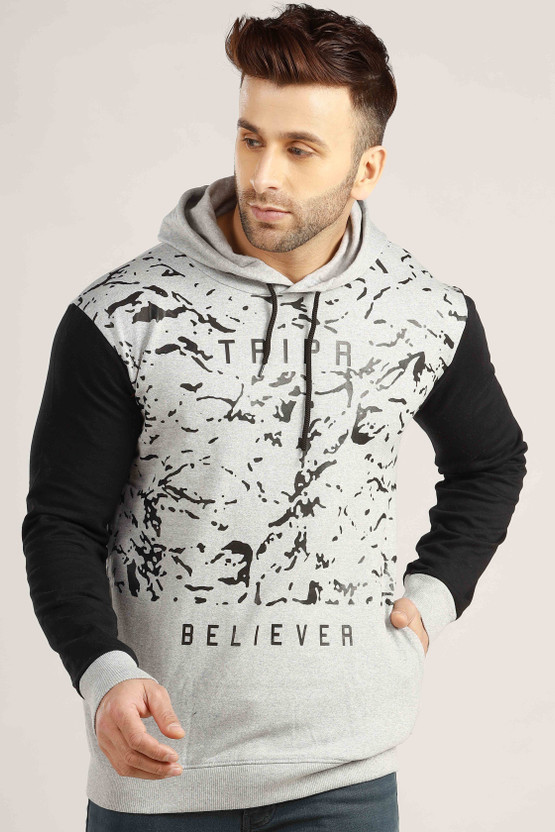 Full Sleeve Printed Men Sweatshirt 