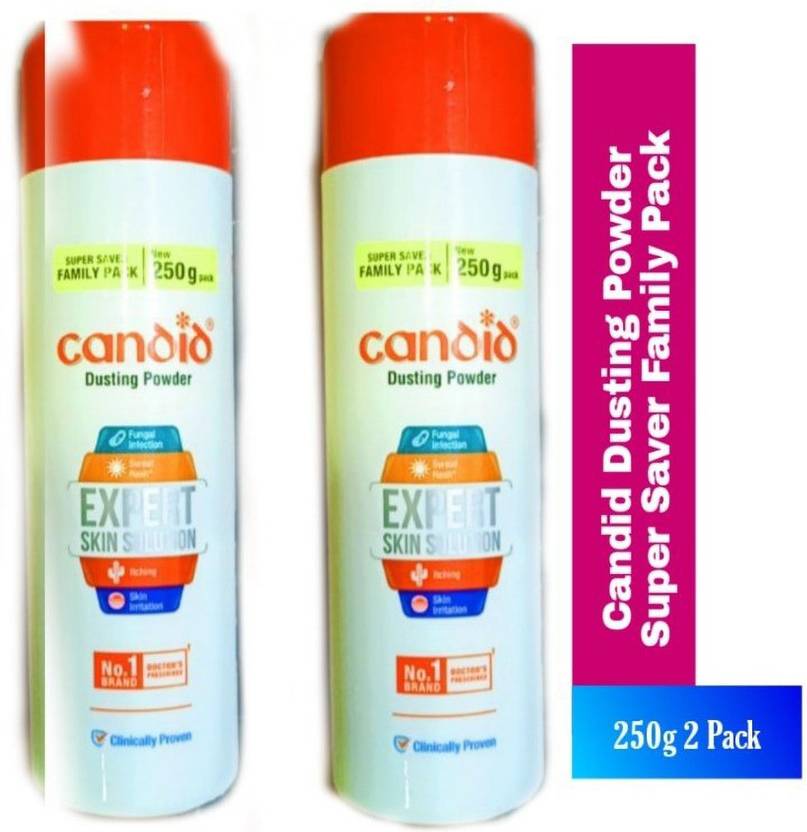 Candid DUSTING POWDER PACK 2 x 250g Price in India, Buy Candid