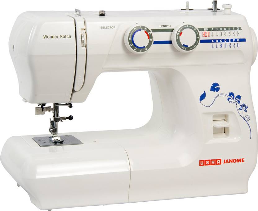USHA Wonder Stitch Electric Sewing Machine with Sewing kit Price in