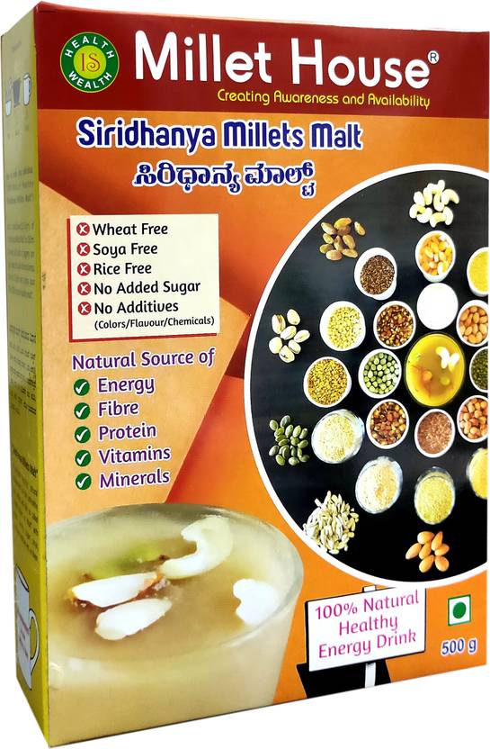 Millet House Siridhnaya Millets Malt Mixed Millet Price in India Buy