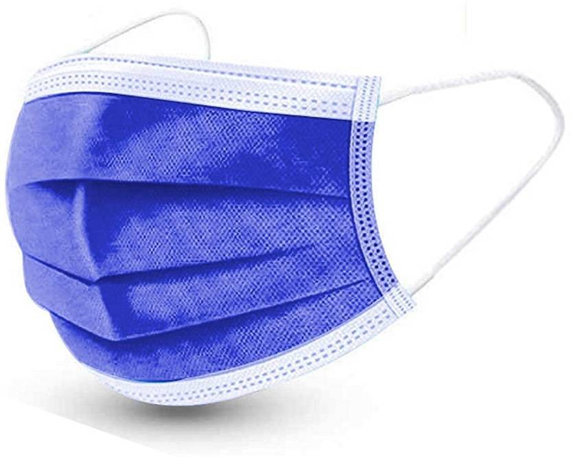 SteelManic Navy Blue25 Surgical Mask With Melt Blown Fabric Layer