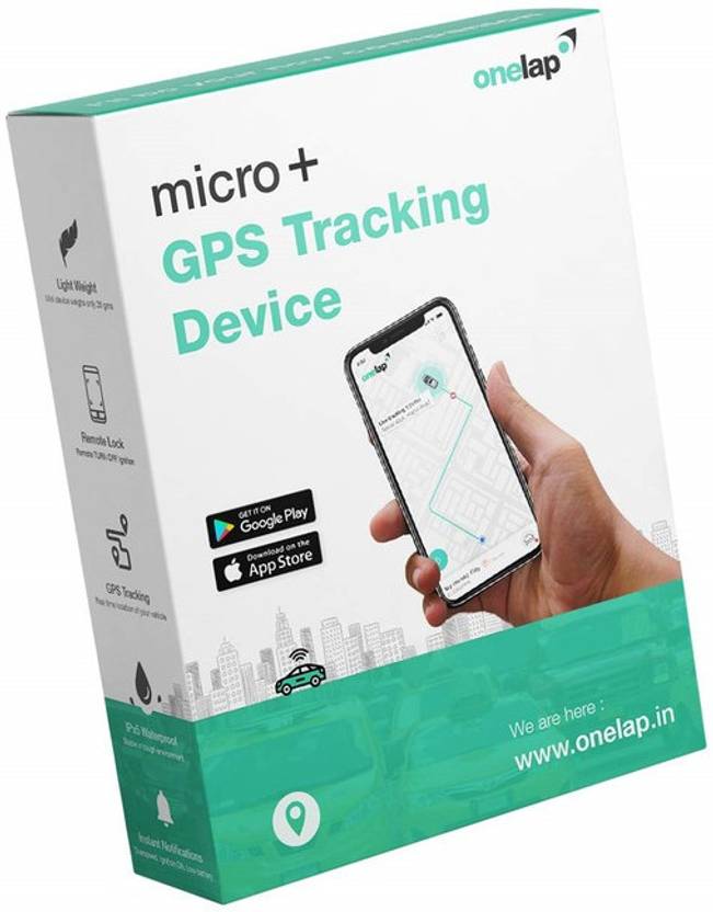 onelap India Micro Plus Waterproof GPS Tracker with Engine Lock for