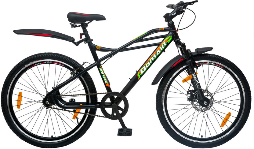 AVON Domain 26 T (inch) Mountain Cycle(Single Speed, Black, Only Front Suspension)