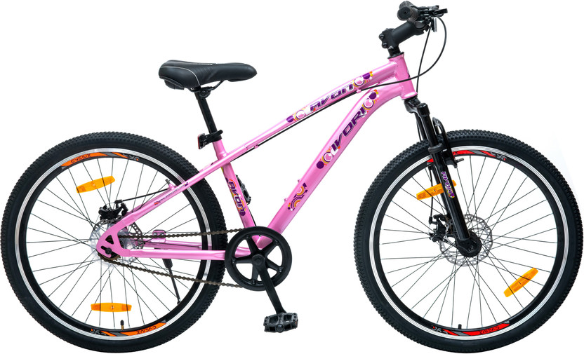 AVON Ivory 26T 26 T (inch) Mountain Cycle(Single Speed, Black, Pink, Only Front Suspension)
