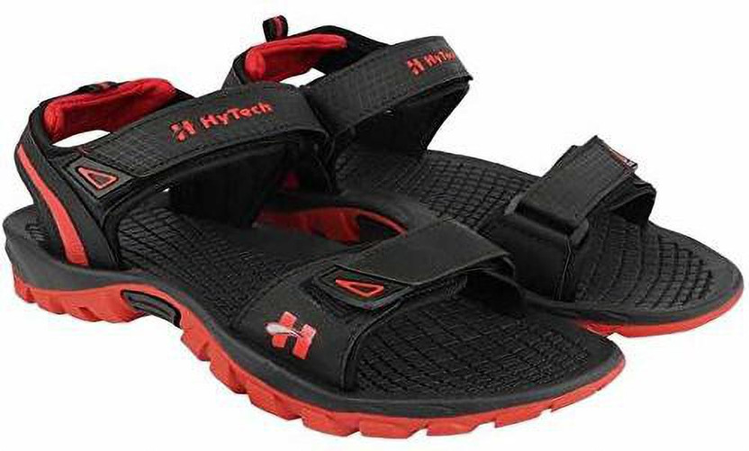 HYTECH Men Red, Black Sandals - Buy 