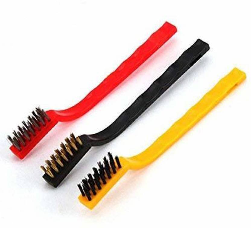 esaumya Multi Purpose Gas Stove Cleaning wire Brush Bristel with Nylon