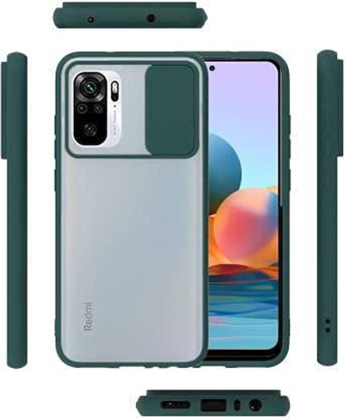 Rasmika Back Cover for Redmi Note 10 Pro Camera Protection Slider ...