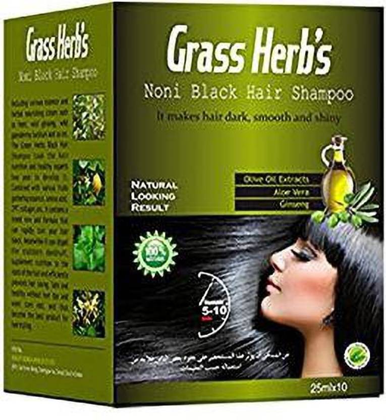Grass Herbs Noni Black Hair Shampoo Price in India, Buy Grass Herbs
