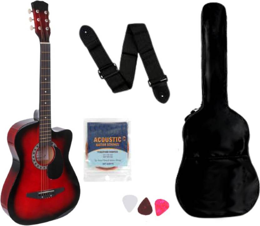 Flipkart SmartBuy FKSB38GRD Acoustic Guitar Linden Wood Rosewood