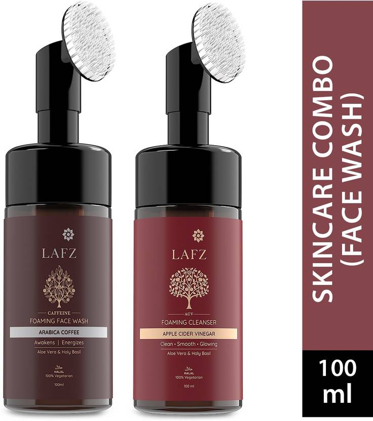 LAFZ Caffeine & Apple Cider Vinegar Foaming Face Wash With BuiltIn