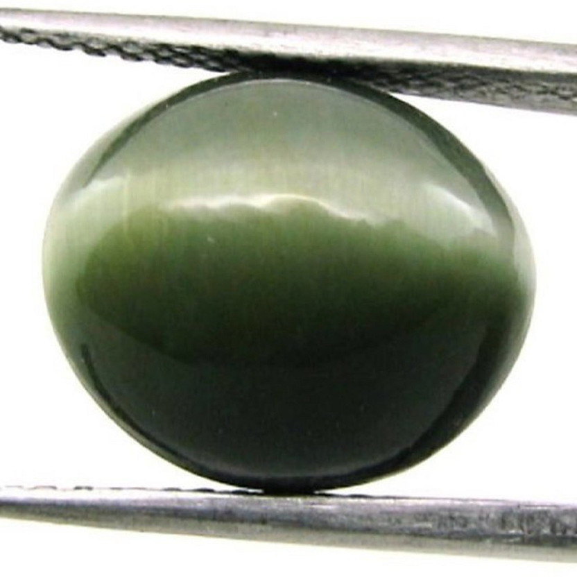 Gems Jewels Online Aura Gems Jewels Loose 8 Ratti Certified Natural Ceylon Sri Lanka Cats Eyes – Lehsunia Stone Cat's Eye Stone