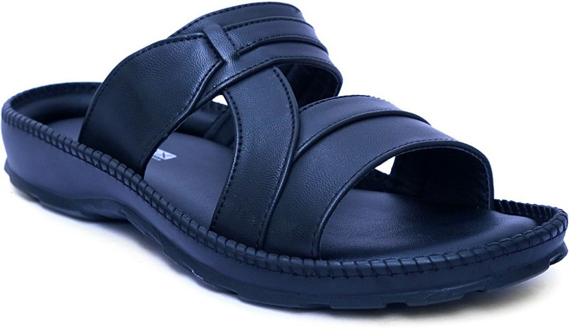 Lee Fox Men Black Sandals - Buy Lee Fox 