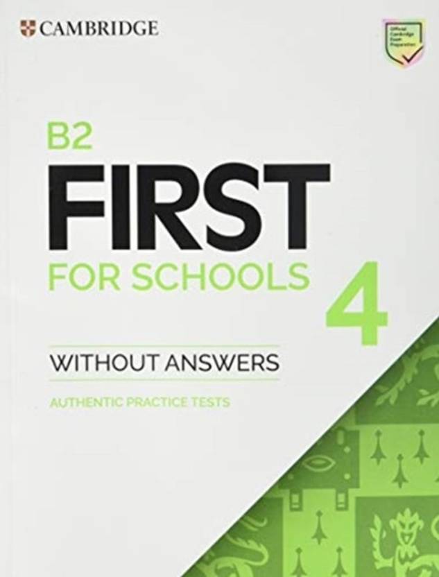 B2 first for schools 4 student s book without answers authentic