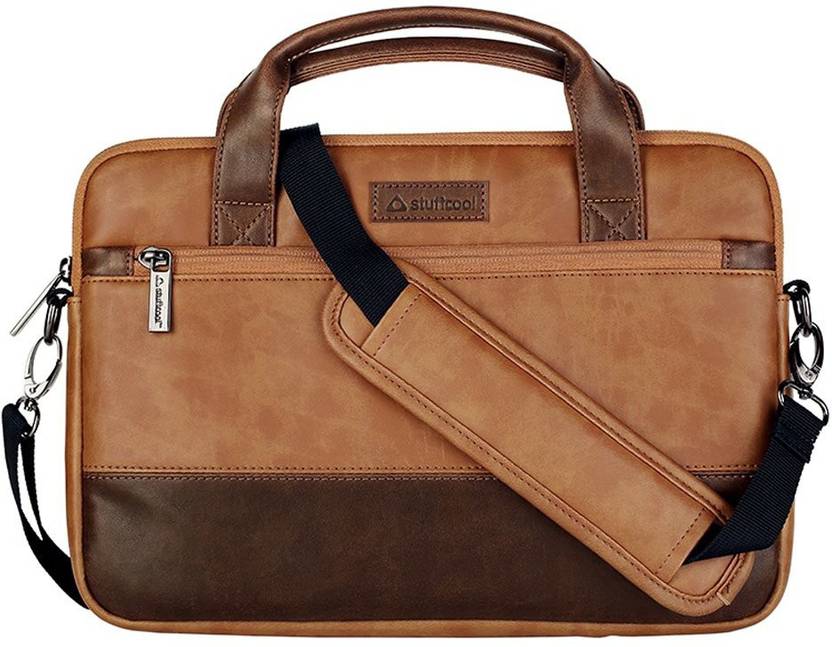 STUFFCOOL Lush 14" inch Brown Laptop Bag Sleeve