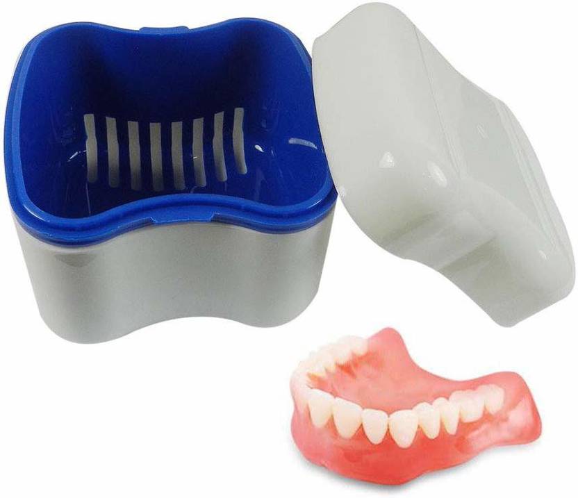 Dentosmile Denture Box With Tray, Aligner Case, Strong Denture Box with