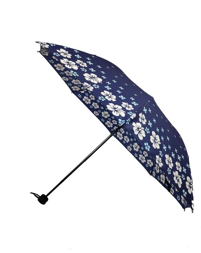 Samaaa FLORAL3FOLDBLUEUMBRELLA Umbrella Buy Samaaa FLORAL3FOLD