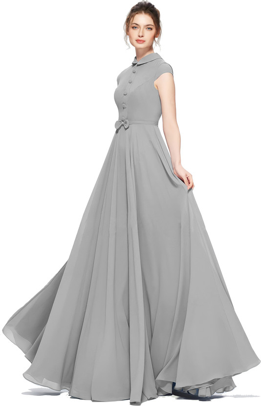 grey frock design