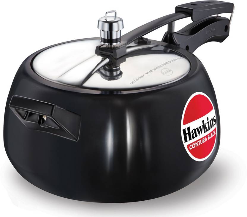 HAWKINS CONTURA BLACK 5 L Pressure Cooker Price in India Buy HAWKINS