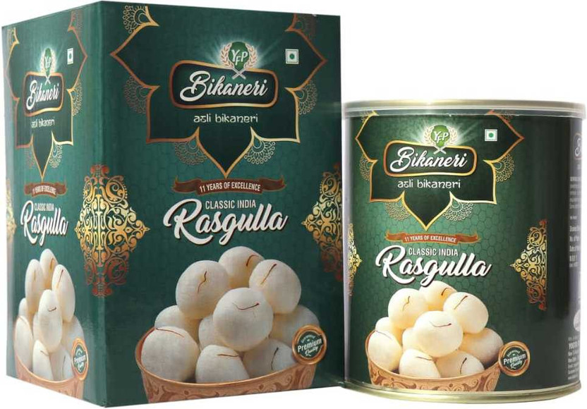 yfp bikaneri RASGULLA Tin(1 kg)