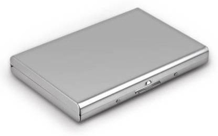 Authentic Store 6 Card Holder(Set of 1, Silver)