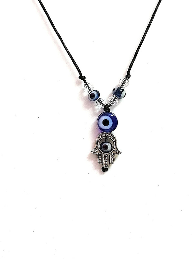 AIR9999 AIR9999 Evil Eye Hamsa Hand Protection Pendant For Men And Women Crystal Pendant - Flipkart Deal