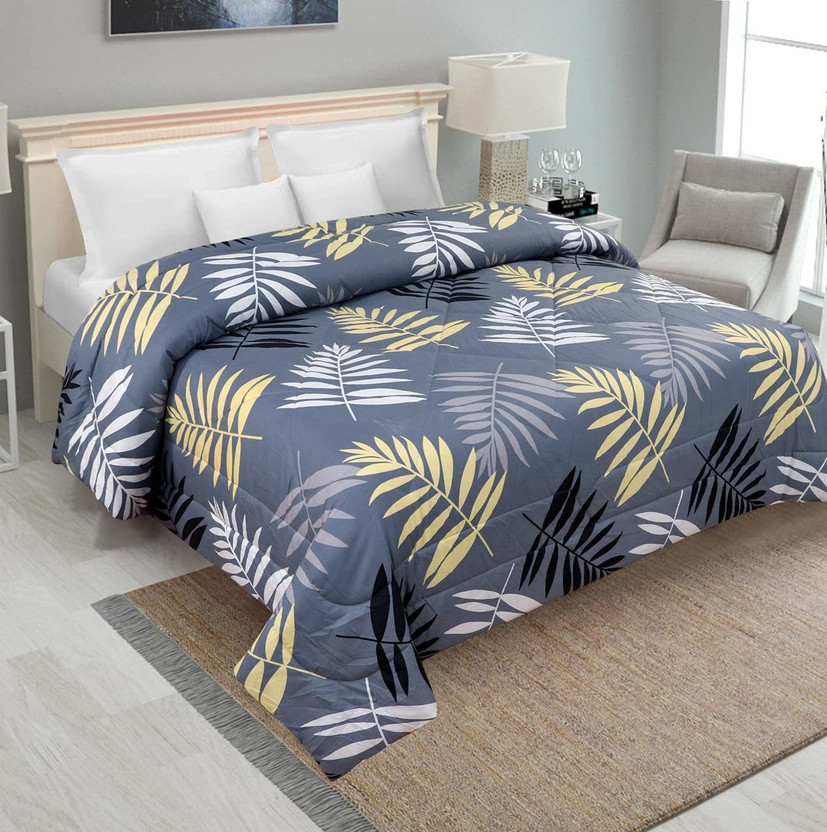 ESHLEY King Polycotton Duvet Cover(Grey)