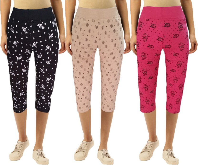 three fourth night pants for ladies