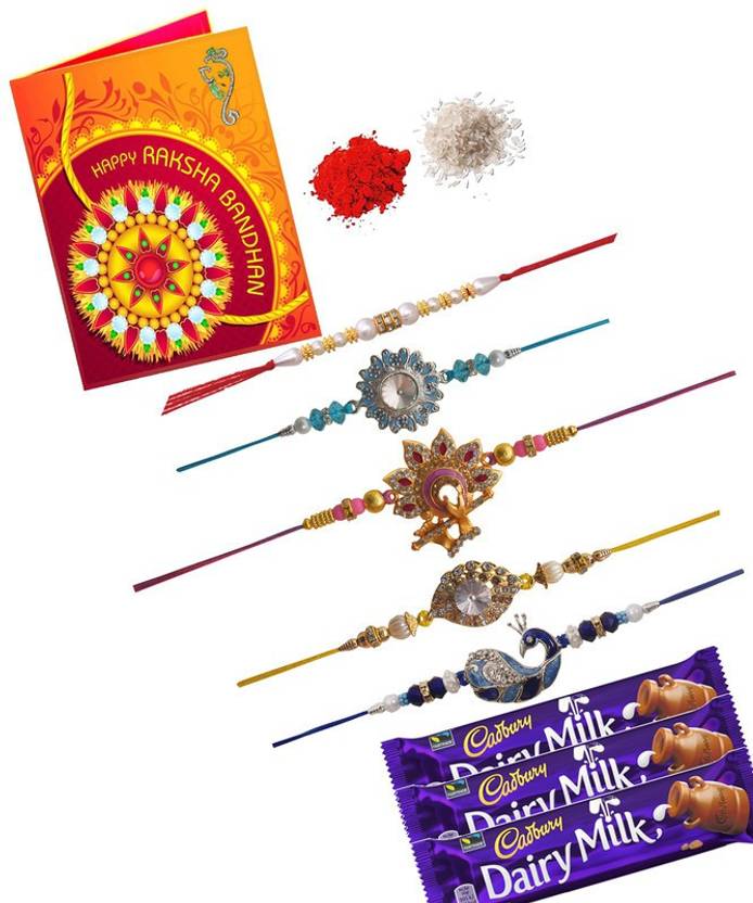 Rakhi Nation CH3-BF-SA-SE-SF-SG Assorted Gift Box Price in India - Buy