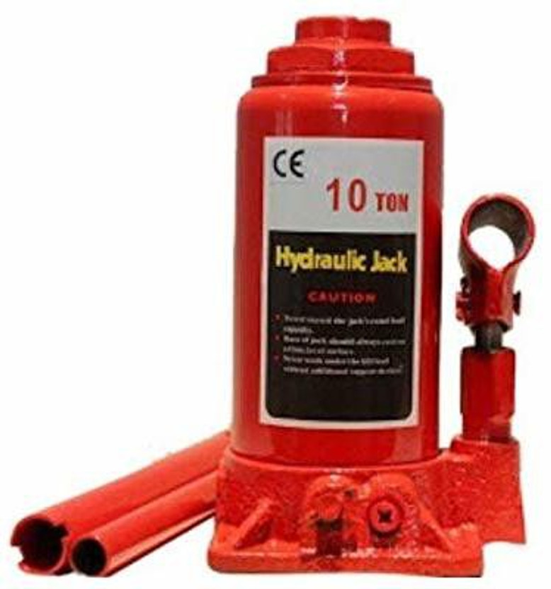 JAZZ Hydraulic Bottle/Car Jack for Stepney/Tyre Puncture Repair (10 Ton Capacity) Vehicle Jack(10000 kg)