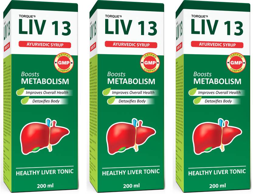 Torque's LIV 13 Ayurvedic Healthy Liver Tonic Ayurvedic Body Detox