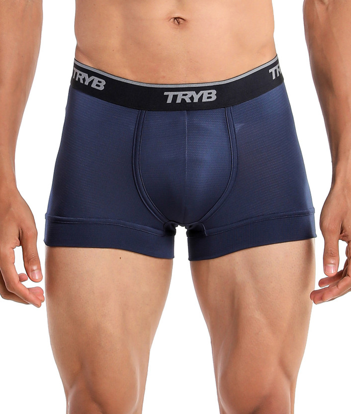 Tryb Tryb Men Mens Sport Performance Moisture Wicking Active Dry Fit Short Boxer Trunk Brief - Flipkart Deal
