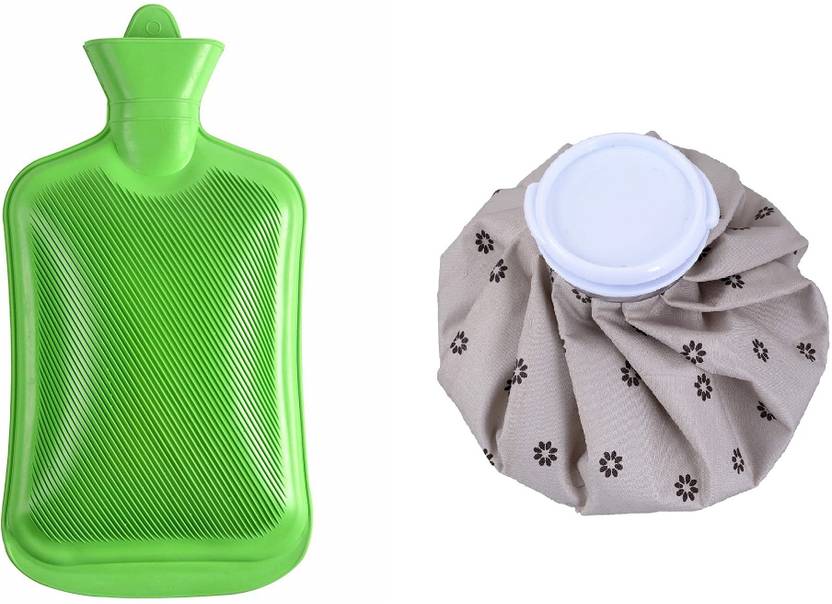 Antil's 2L Hot Water Rubber bag & Cold Water Ice Bag Combo for Pain