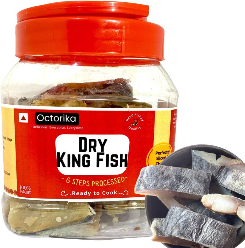 Octorika Dry King Fish / Vanjaram / Surmai Ready to cook Slices 200 g