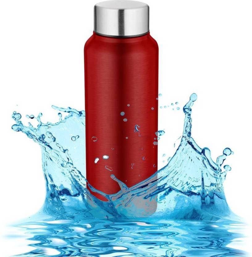 Swertia Multipurpose Steel Water Bottle 1000mlRed Color 1000 ml Bottle