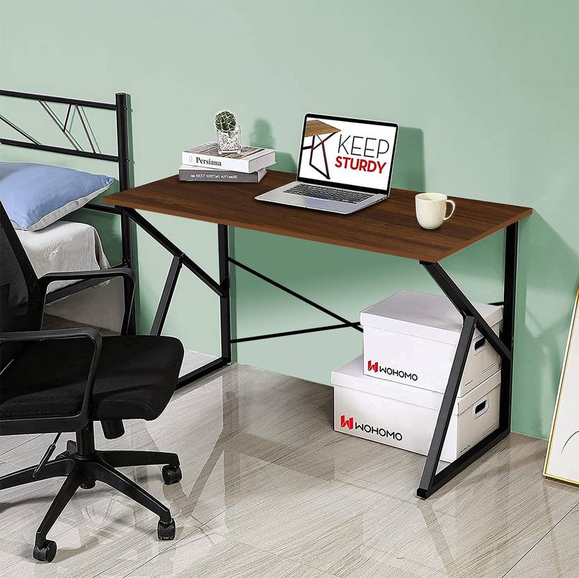 KAWACHI Computer Desk Laptop Writing Study K Table Engineered Wood