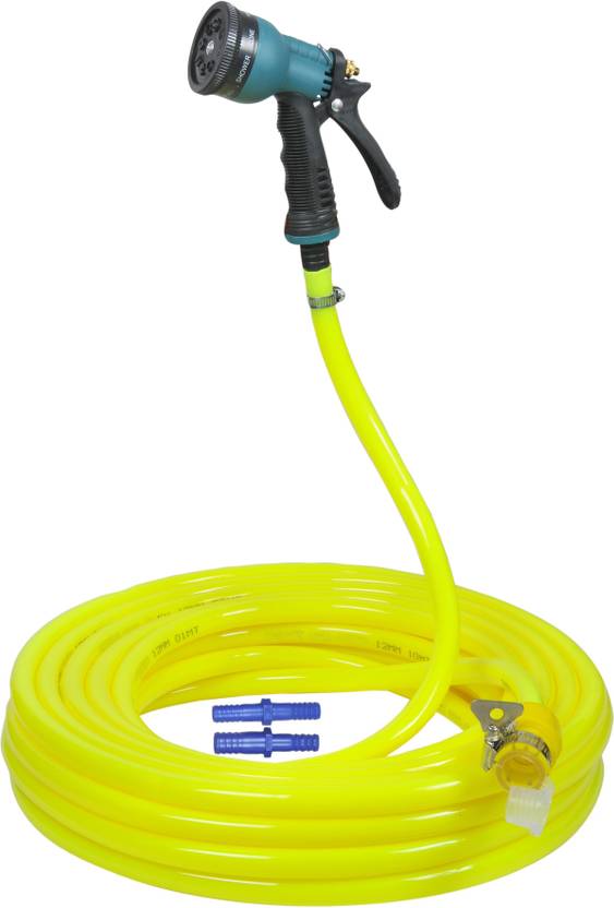 purvish 20 METER FLEXIBLE HOSE PIPE (MULTICOLOR) WITH ACCESSORIES Hose