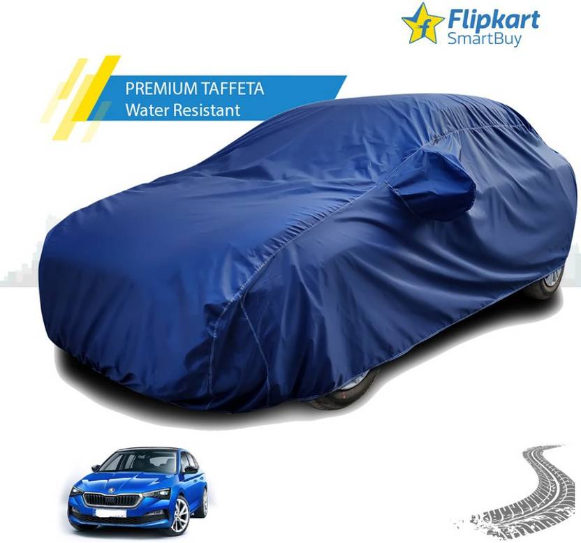 Flipkart SmartBuy Car Cover For Skoda Fabia Scout (With Mirror Pockets) Price in India Buy