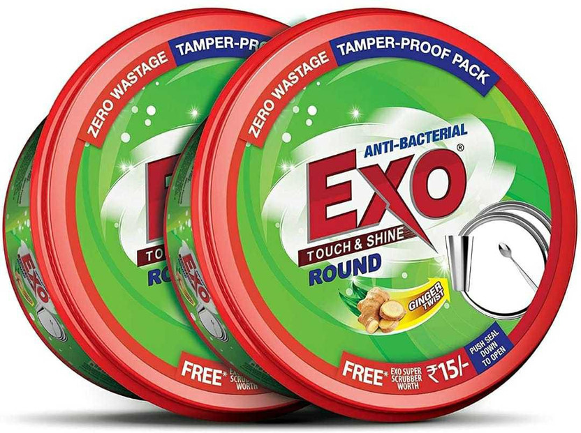 Exo Dishwash Bar (Pack Of 2) Dishwash Bar(2 x 350 g)