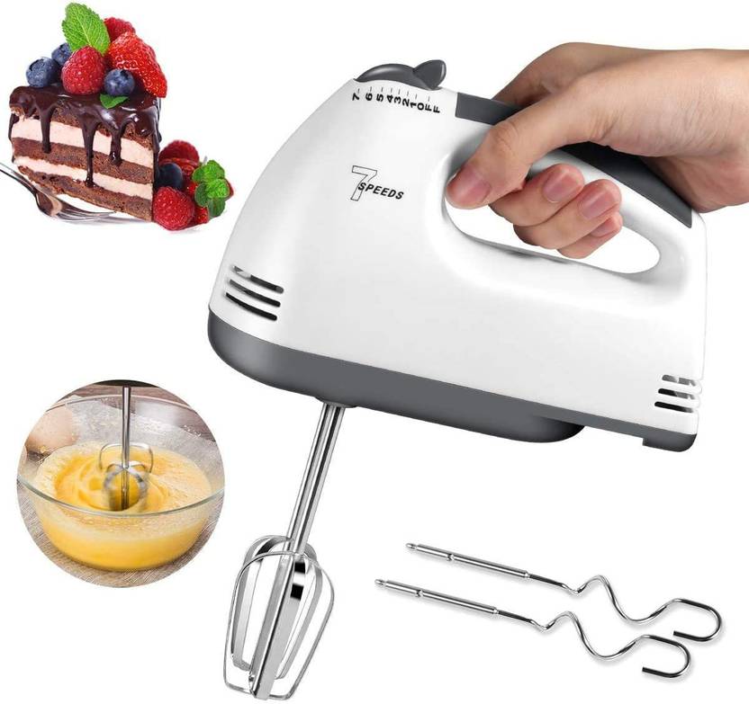 Three Secondz 7 Speed Blender, Bitter for Cake/Cream Mix, Food Blender