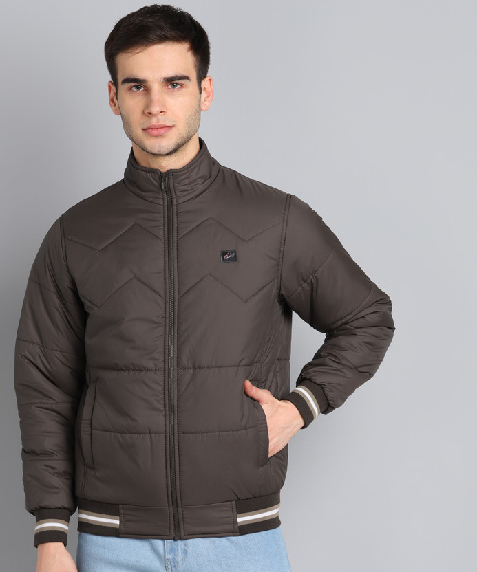 Full Sleeve Solid Men Jacket 